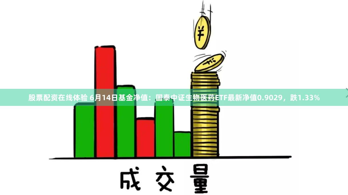 股票配资在线体验 6月14日基金净值：国泰中证生物医药ETF最新净值0.9029，跌1.33%