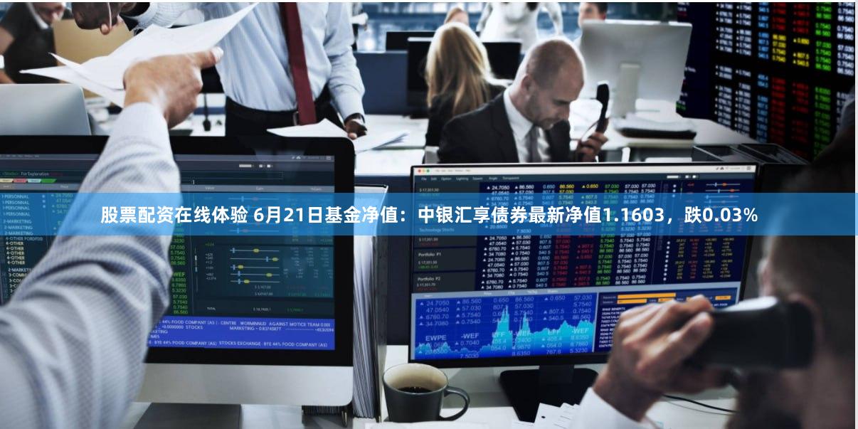 股票配资在线体验 6月21日基金净值：中银汇享债券最新净值1.1603，跌0.03%