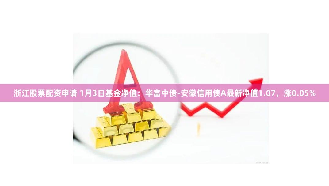 浙江股票配资申请 1月3日基金净值：华富中债-安徽信用债A最新净值1.07，涨0.05%